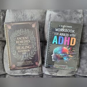 ⭐️Colorful ADHD Workbook and Natural Healing Handbook⭐️